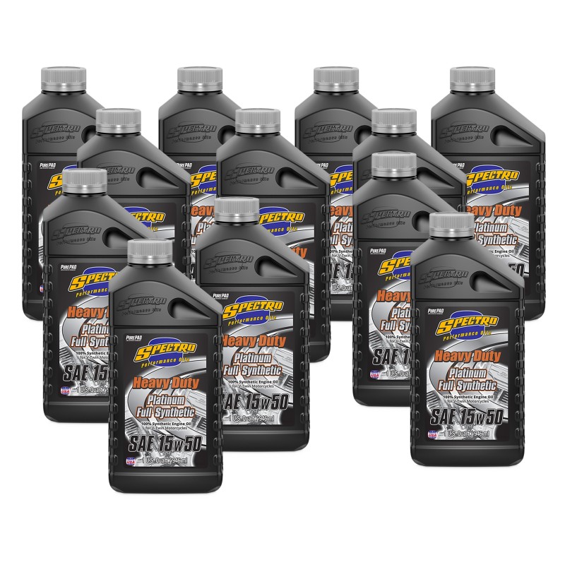 Spectro heavy duty platinum full synthetic sae 15w50 745097 Huile Spectro USA