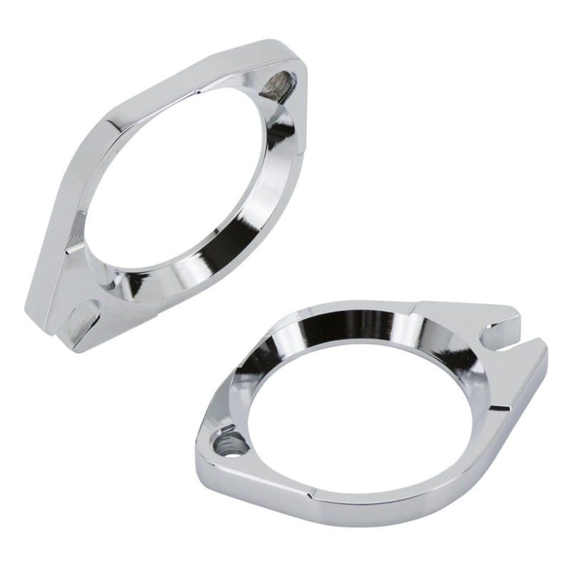Brides des pipes et corps d'injection chromees 027560