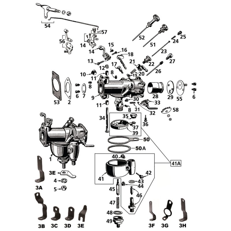 Carburateur linkert serie m 745792