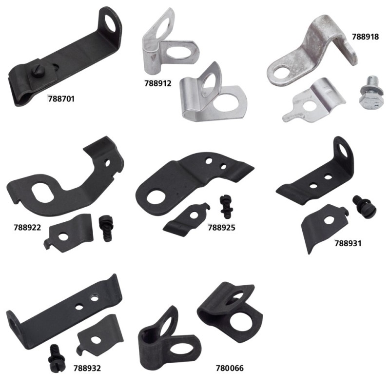 Clips et supports de cable de gaz pour modeles vintage 788918