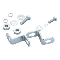 Equerres de fixation de filtre a air teardrop chrome 121080