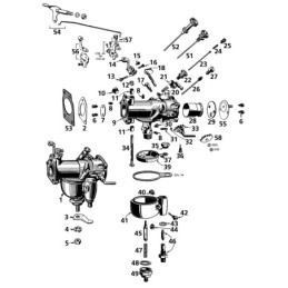 Pieces de pipe d'admission pour 45 ci et anciens lateral 234557