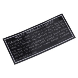 Transfert de filtre a air a bain d'huile replica "houde" 782818