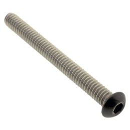 Vis d'ecm en acier inoxydable noires 770403