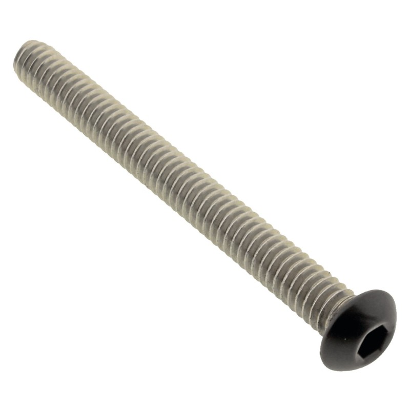 Vis d'ecm en acier inoxydable noires 770403