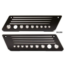 Fermetures de sacoches chromees et usinees 302280