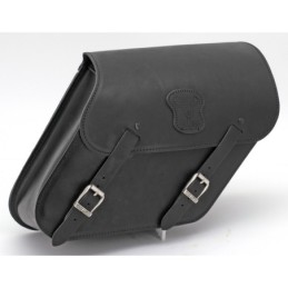 Sacoche texas leather dyna 756969