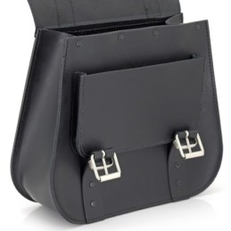Sacoche texas leather medium 757002