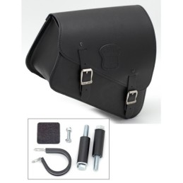 Sacoche texas leather sportster avec sa reserve 757011