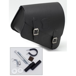 Sacoche texas leather sportster avec sa reserve 757013
