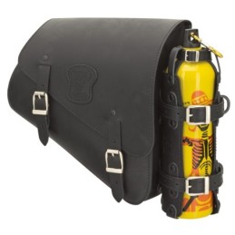 Sacoche texas leather sportster avec sa reserve 757025
