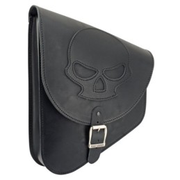 Sacoches texas leather sur bras oscillant de softail 755336