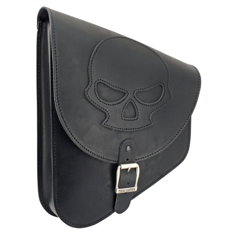 Sacoches texas leather sur bras oscillant de softail 755336