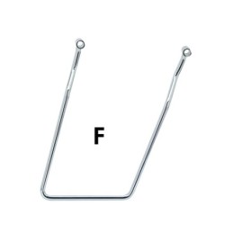 Supports de sacoche chromes 302113
