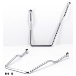 Supports de sacoche chromes 302113