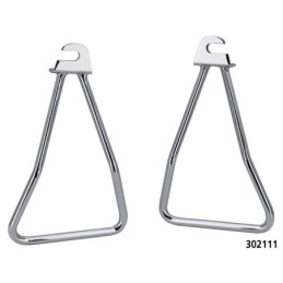 Supports de sacoche chromes 302111