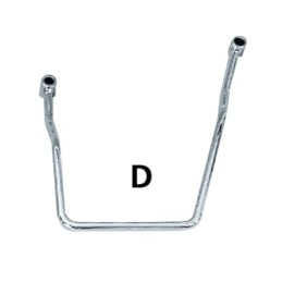 Supports de sacoche chromes 302112