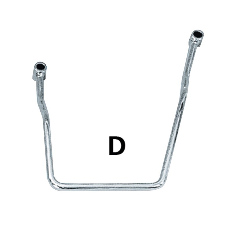 Supports de sacoche chromes 302112
