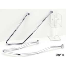 Supports de sacoche chromes 302116