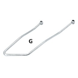 Supports de sacoche chromes 302116