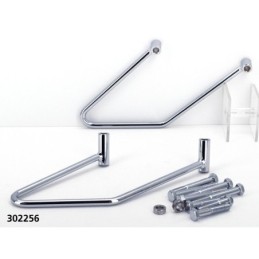 Supports de sacoche chromes 302256