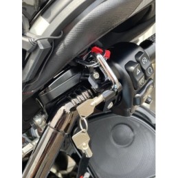 Verrou de casque monté sur la commande de guidon ken's factory 777280