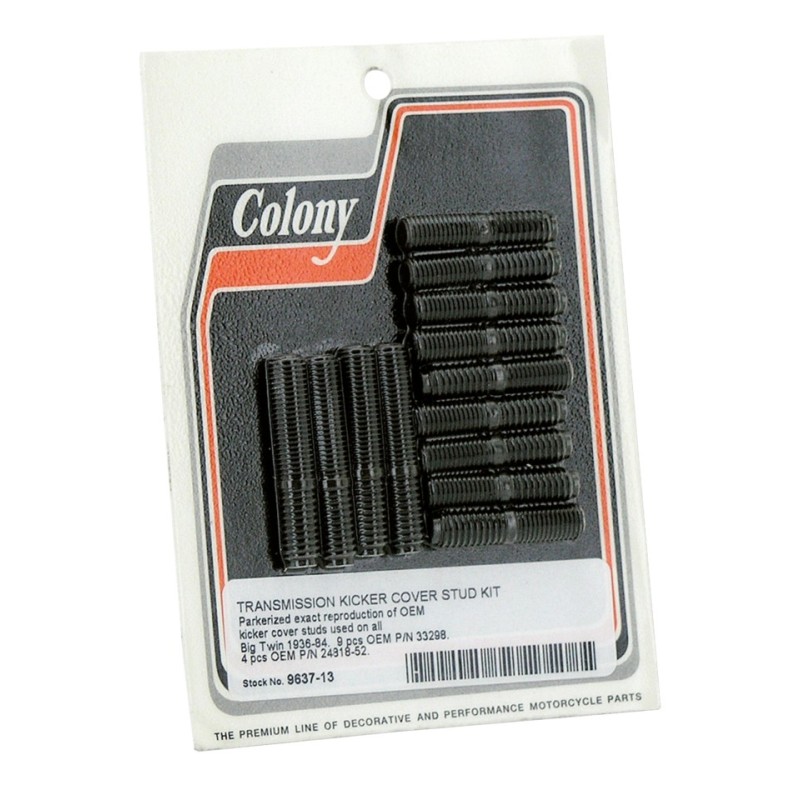 Goujons de carters de boite 4 a kick big twin 740049