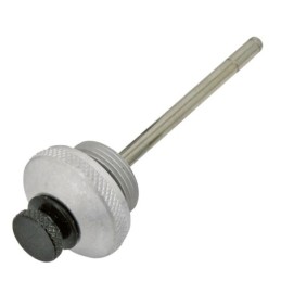 Jauge d'huile de transmission aluminium "billet" pour big twin 323003