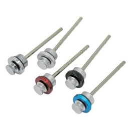 Jauge d'huile de transmission aluminium "billet" pour big twin 323010