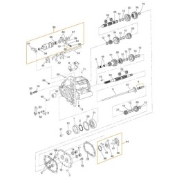 Pieces de boite 5 vitesses pour big twin de 1979-1993 789244