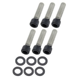 Vis de couvercle superieur de boite en inox noires 770488