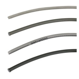 Goodridge durite tressee en acier inoxydable pour frein et embrayage avec banjos en acier inoxydable ou chromés 232119
