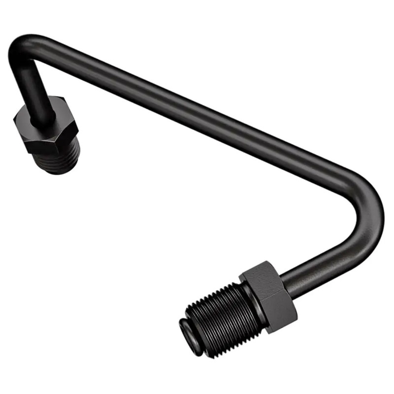 Goodridge durite tressee en acier inoxydable pour frein et embrayage avec banjos en acier inoxydable ou chromés 757790
