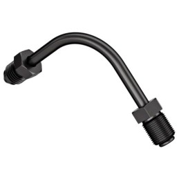Goodridge durite tressee en acier inoxydable pour frein et embrayage avec banjos en acier inoxydable ou chromés 757799