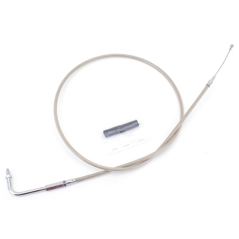 T02 - cable de tirage et de retour 1981-1989 big twin & 1981-1985 sportster 114968
