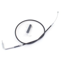 T04 - cable de tirage et de retour 1996-2015 softail, 1996-2017 dyna, 1996-2001 touring a carburateur & 2007 au present sport...
