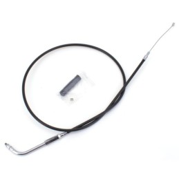 T04 - cable de tirage et de retour 1996-2015 softail, 1996-2017 dyna, 1996-2001 touring a carburateur & 2007 au present sport...
