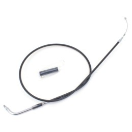 T04 - cable de tirage et de retour 1996-2015 softail, 1996-2017 dyna, 1996-2001 touring a carburateur & 2007 au present sport...
