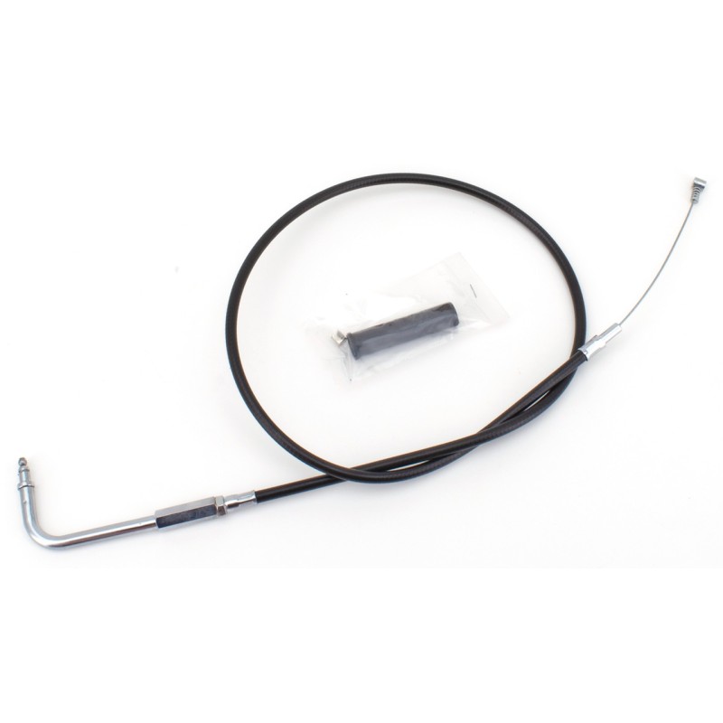 T04 - cable de tirage et de retour 1996-2015 softail, 1996-2017 dyna, 1996-2001 touring a carburateur & 2007 au present sport...