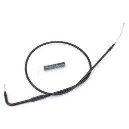 T04 - cable de tirage et de retour 1996-2015 softail, 1996-2017 dyna, 1996-2001 touring a carburateur & 2007 au present sport...