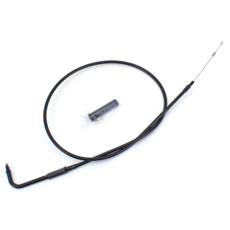 T04 - cable de tirage et de retour 1996-2015 softail, 1996-2017 dyna, 1996-2001 touring a carburateur & 2007 au present sport...