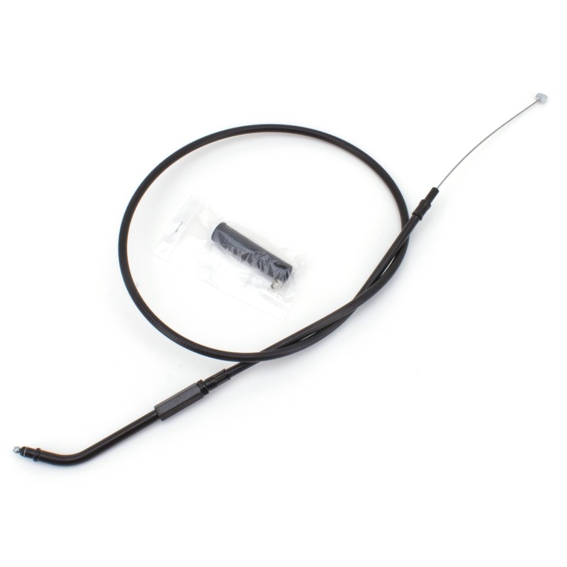 T04 - cable de tirage et de retour 1996-2015 softail, 1996-2017 dyna, 1996-2001 touring a carburateur & 2007 au present sport...