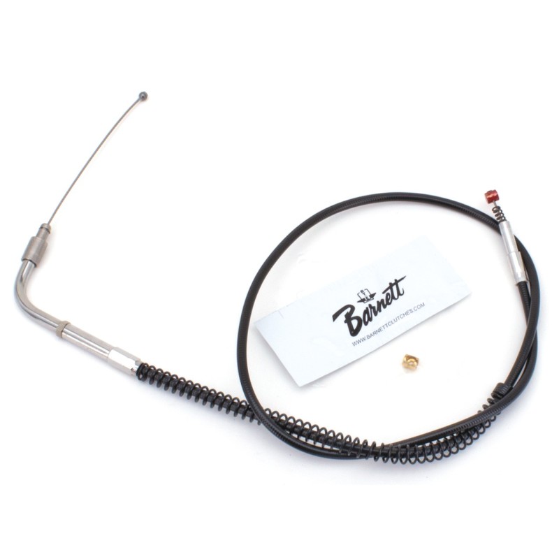 T04 - cable de tirage et de retour 1996-2015 softail, 1996-2017 dyna, 1996-2001 touring a carburateur & 2007 au present sport...