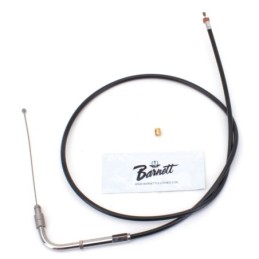 T04 - cable de tirage et de retour 1996-2015 softail, 1996-2017 dyna, 1996-2001 touring a carburateur & 2007 au present sport...