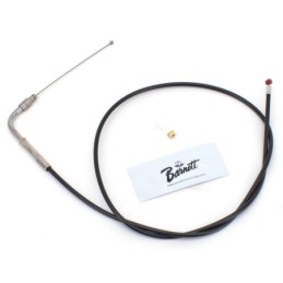 T04 - cable de tirage et de retour 1996-2015 softail, 1996-2017 dyna, 1996-2001 touring a carburateur & 2007 au present sport...
