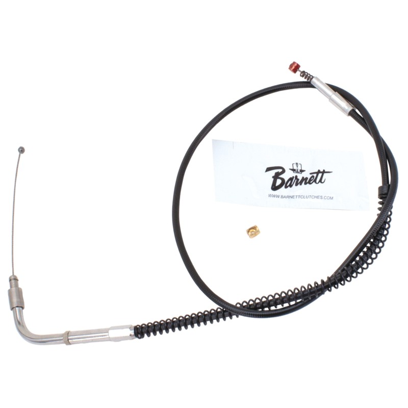 T04 - cable de tirage et de retour 1996-2015 softail, 1996-2017 dyna, 1996-2001 touring a carburateur & 2007 au present sport...