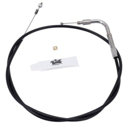 T04 - cable de tirage et de retour 1996-2015 softail, 1996-2017 dyna, 1996-2001 touring a carburateur & 2007 au present sport...