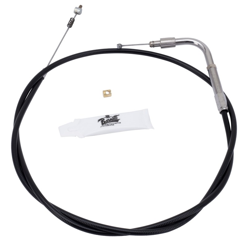 T04 - cable de tirage et de retour 1996-2015 softail, 1996-2017 dyna, 1996-2001 touring a carburateur & 2007 au present sport...