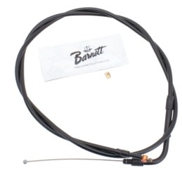 T04 - cable de tirage et de retour 1996-2015 softail, 1996-2017 dyna, 1996-2001 touring a carburateur & 2007 au present sport...