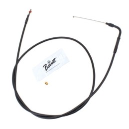 T04 - cable de tirage et de retour 1996-2015 softail, 1996-2017 dyna, 1996-2001 touring a carburateur & 2007 au present sport...